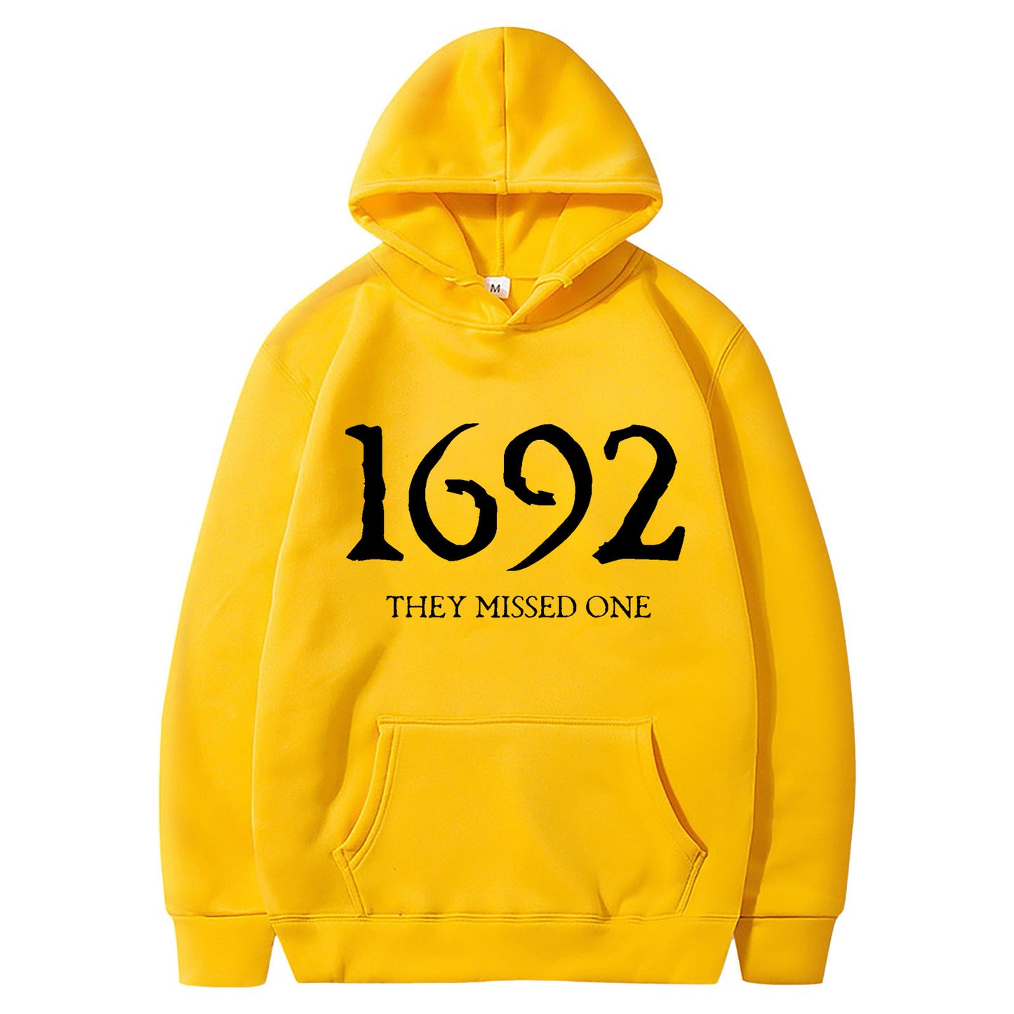 Women's Missing A Hooded Printed Sweater