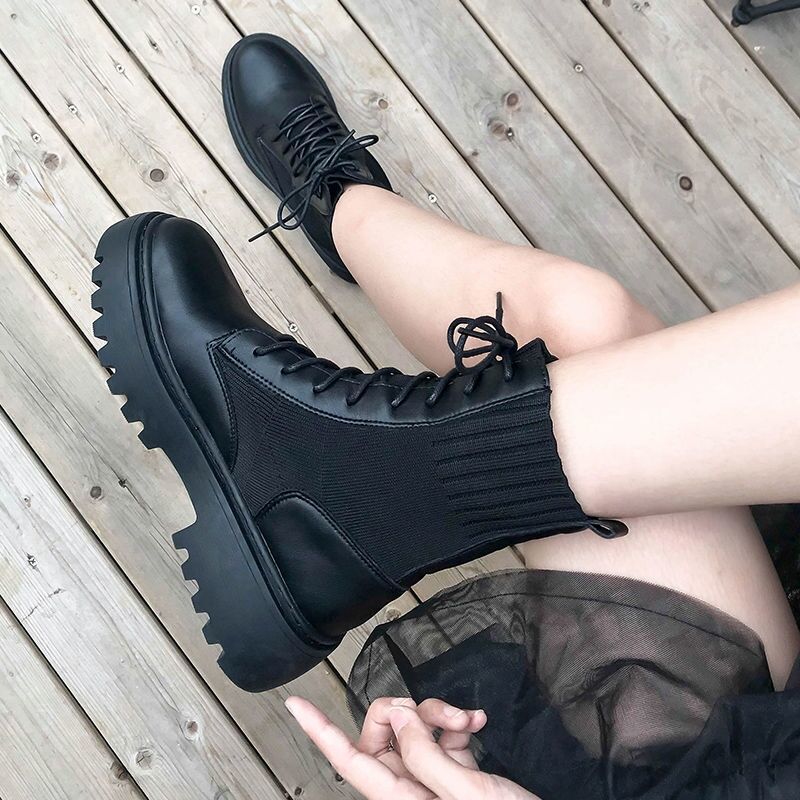 British Style Martin Boots Female Student