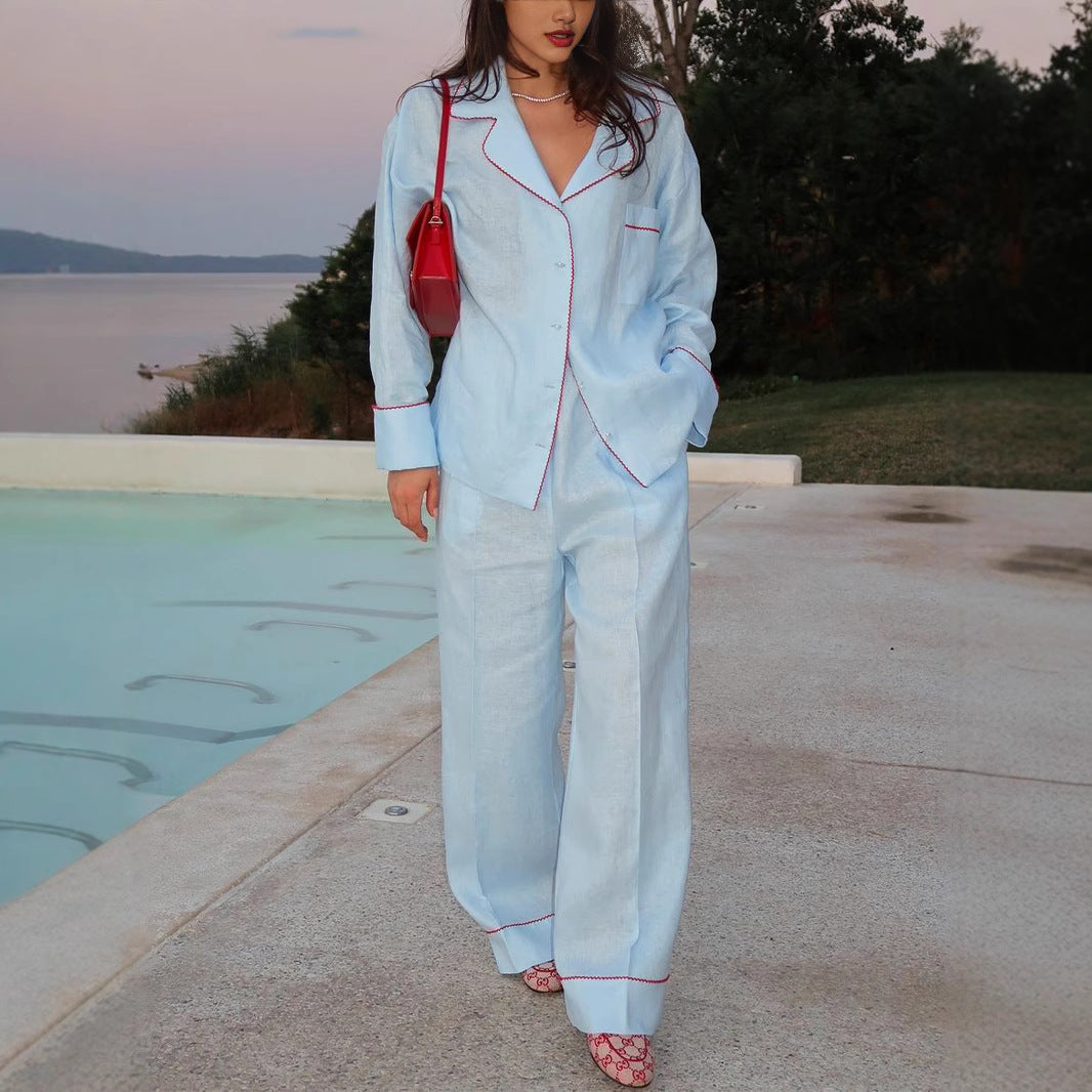 Simple Relaxed Fit And Comfortable Womens Suit