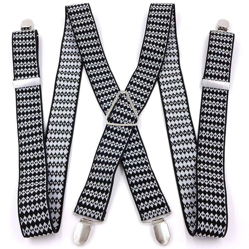 Men's Fashion Wide Elastic Shoulder Straps