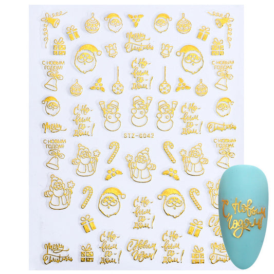 Nail decal jewelry