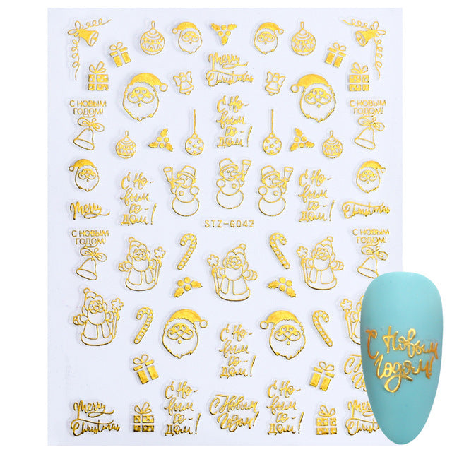 Nail decal jewelry