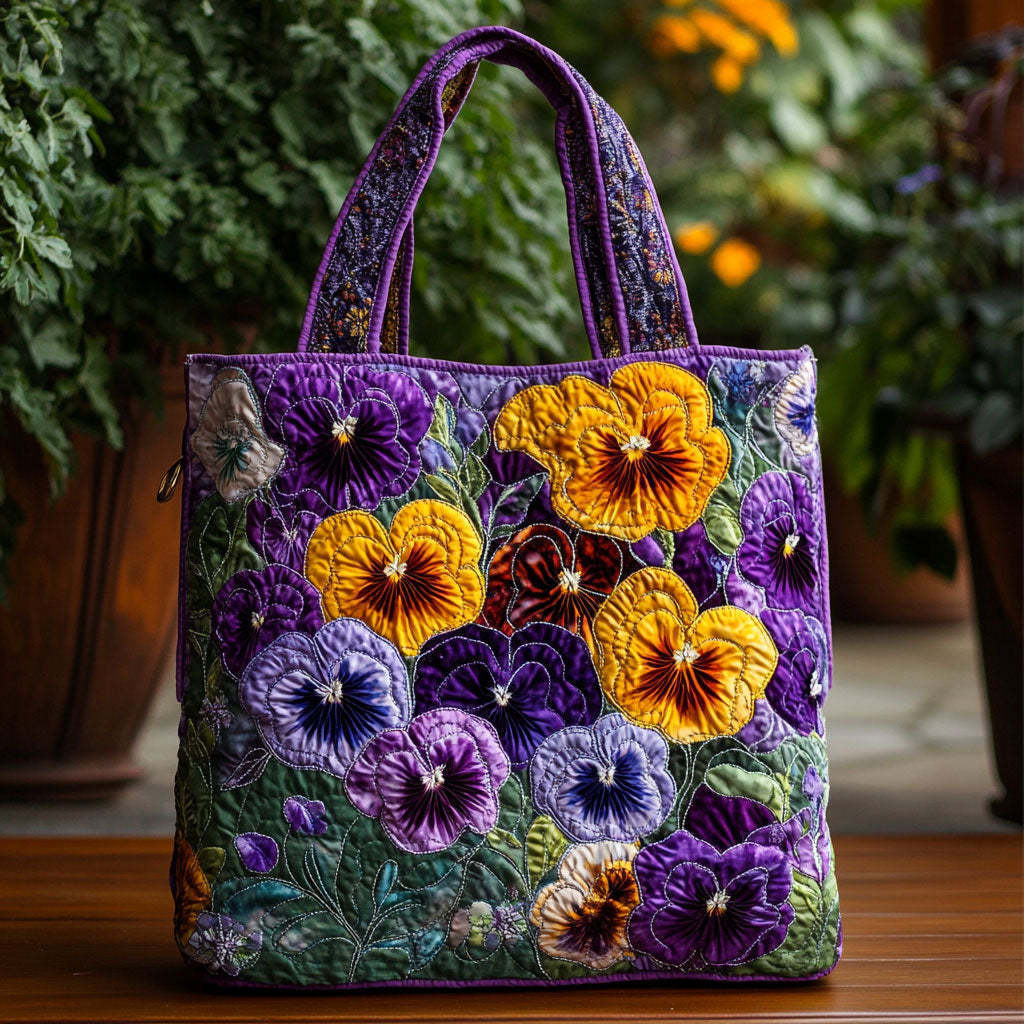 New Digital-print Tote Bag With A Personalized Floral Design In Canvas