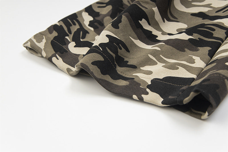 Sports Loose Camouflage Pants Women