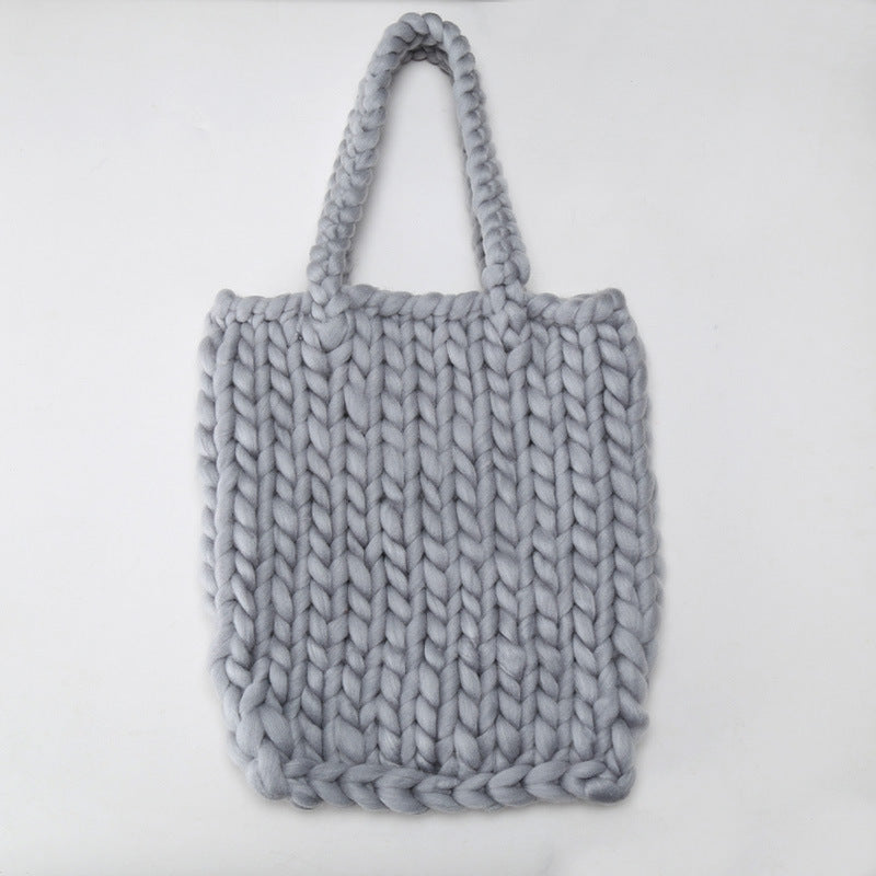 Solid Color Handmade Crochet All Match