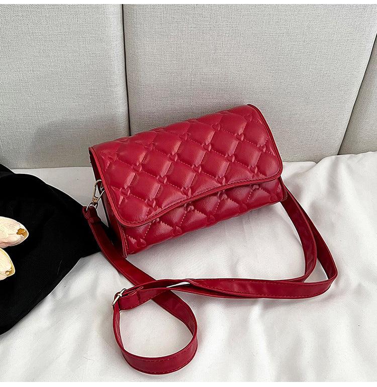 Fashion Lingge Design Women's Bag For Girls