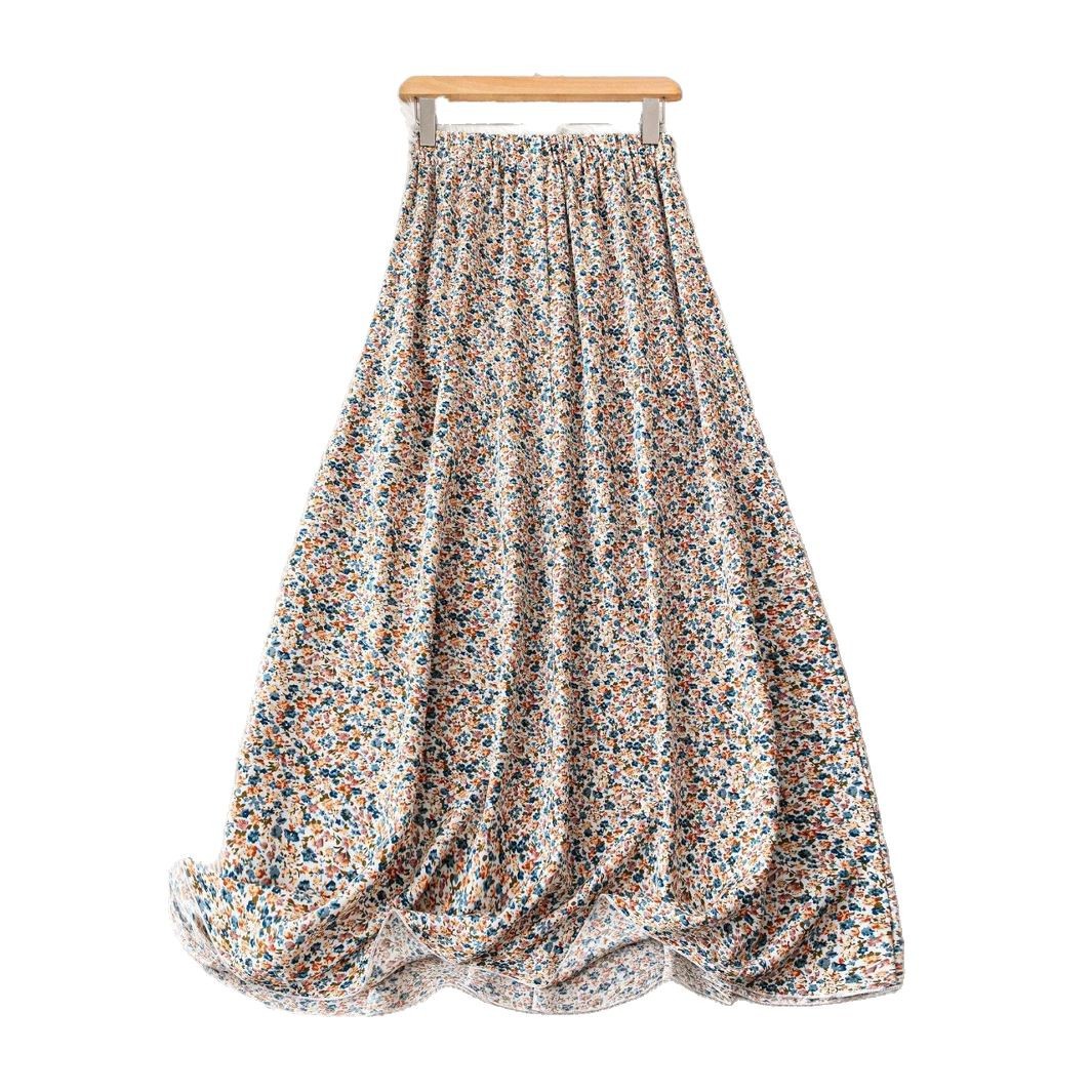New Womens Floral Print Mini Skirt