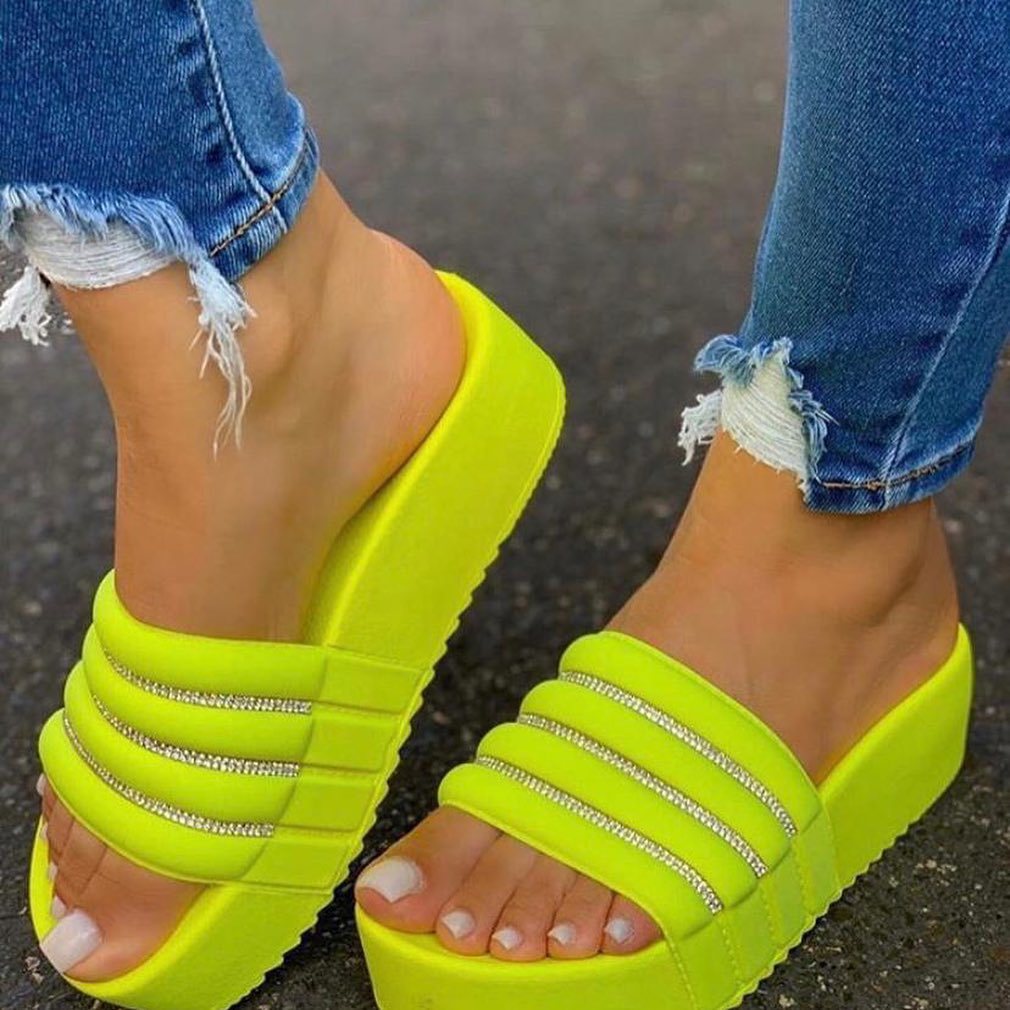 Sommer plus-size udenrigshandel damesko platform