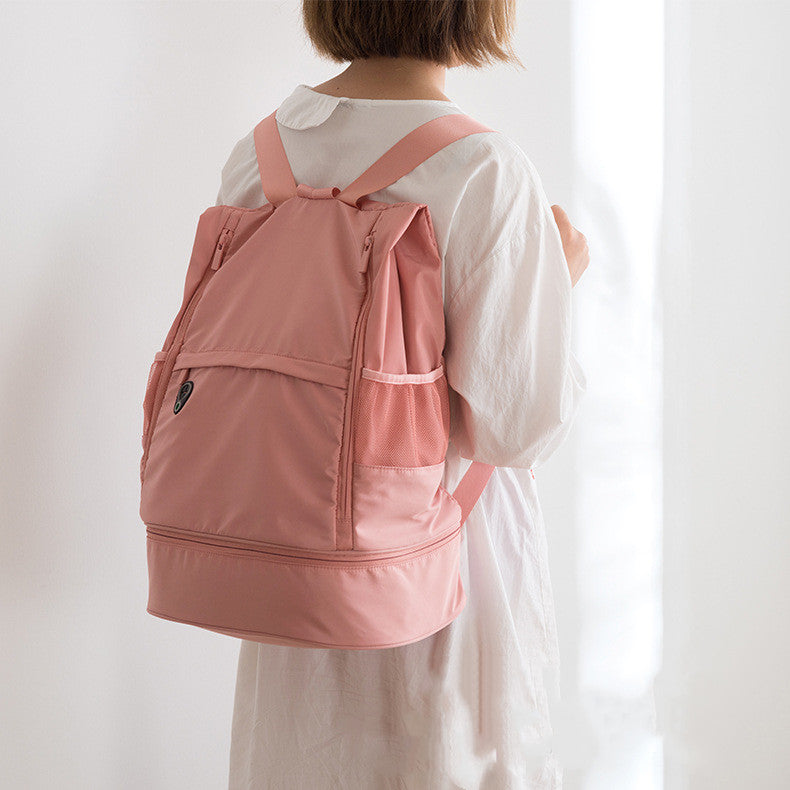 Multifunctional Shoe Bag Swimming Yoga Backpack