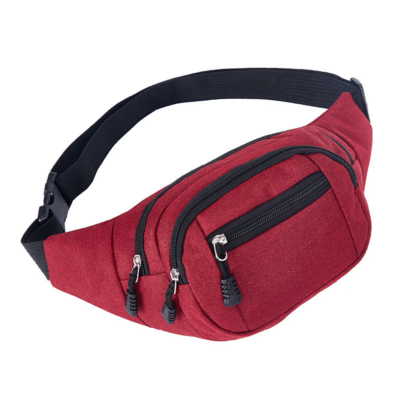 Large capacity crossbody chest bag
