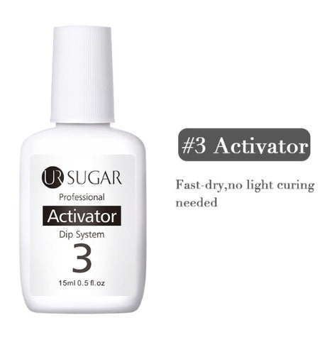 UR nail infusion powder fransk neglepudder glitter neglegødning fugtgivende pudder dyppepulver