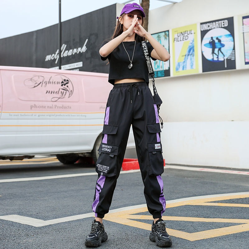 Hip hop sports pants