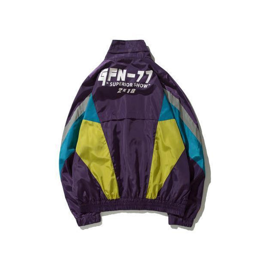 Color block jacket