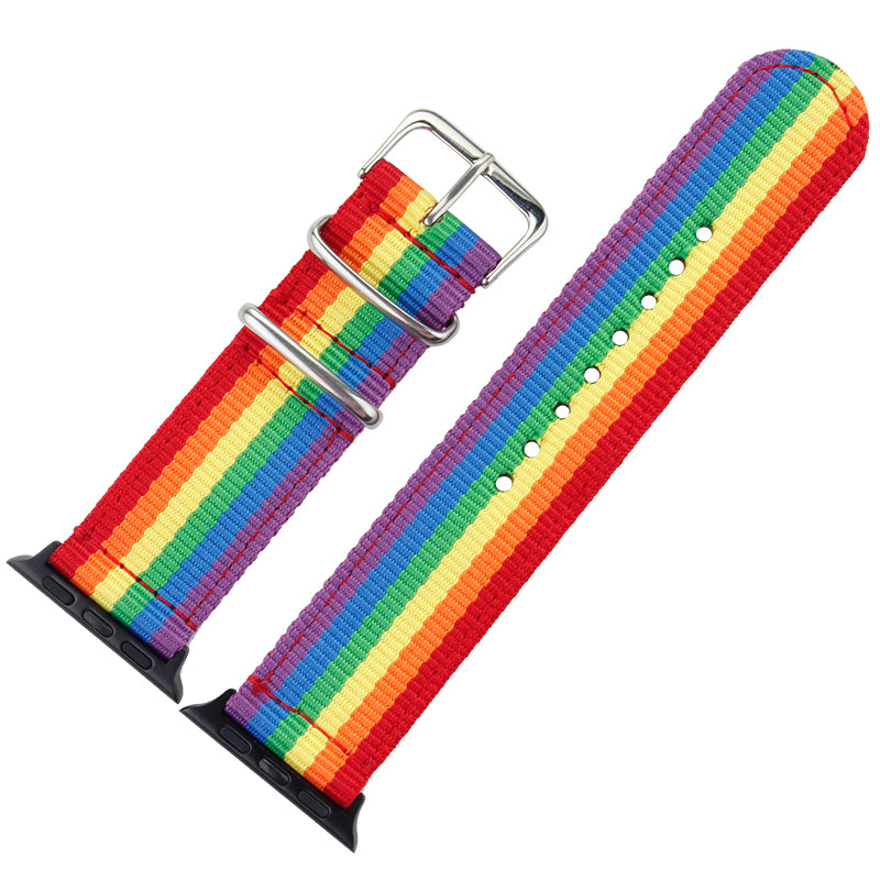 Canvas striped Wristband
