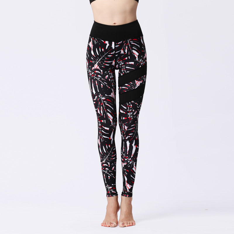 Yoga Pants Quick-Drying Leggings Digital Printing Pants