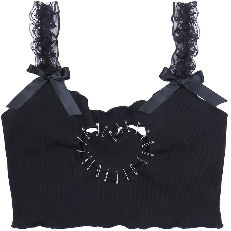 European And American Dark Style New Love Hollow Tight Sling