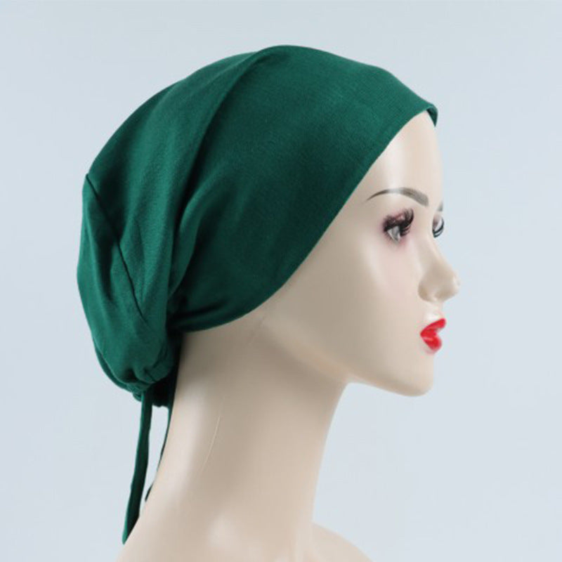 Modal Rayon Lined Elastic Satin Chiffon National Headband