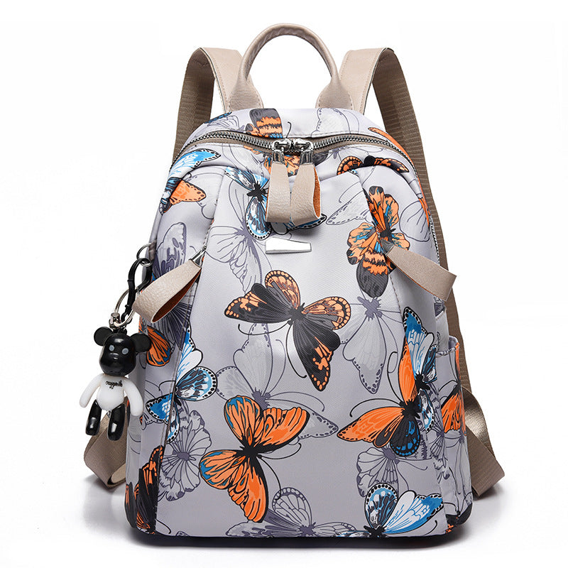 Oxford Cloth high-capacity women's backpack