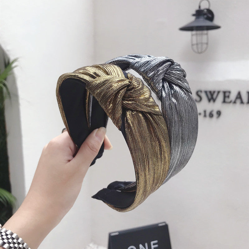 Hot stamping fabric headband