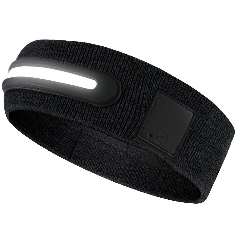 Outdoor LED Rechargeable Light-Up Sports Headband