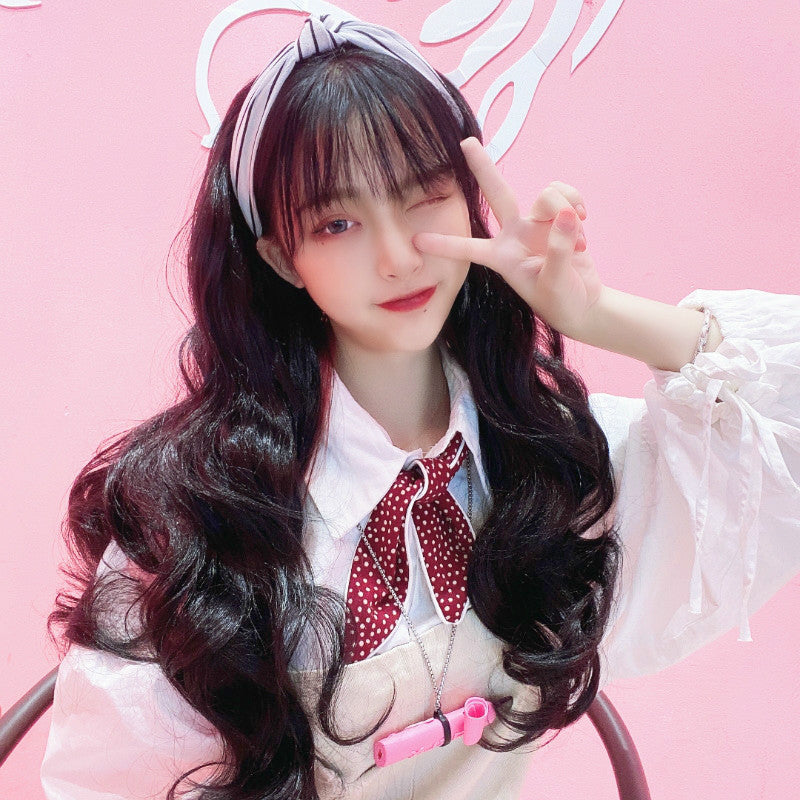 Women's Invisible And Breathable U-shaped Half Headgear Headband Wig