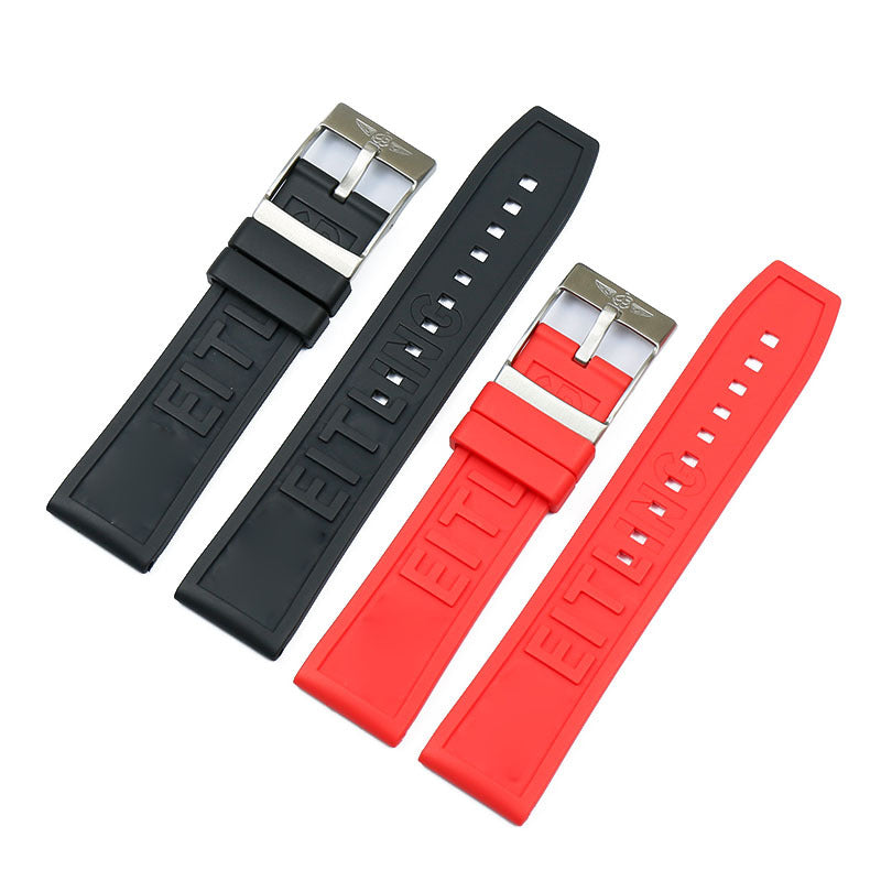 Waterproof silicone strap