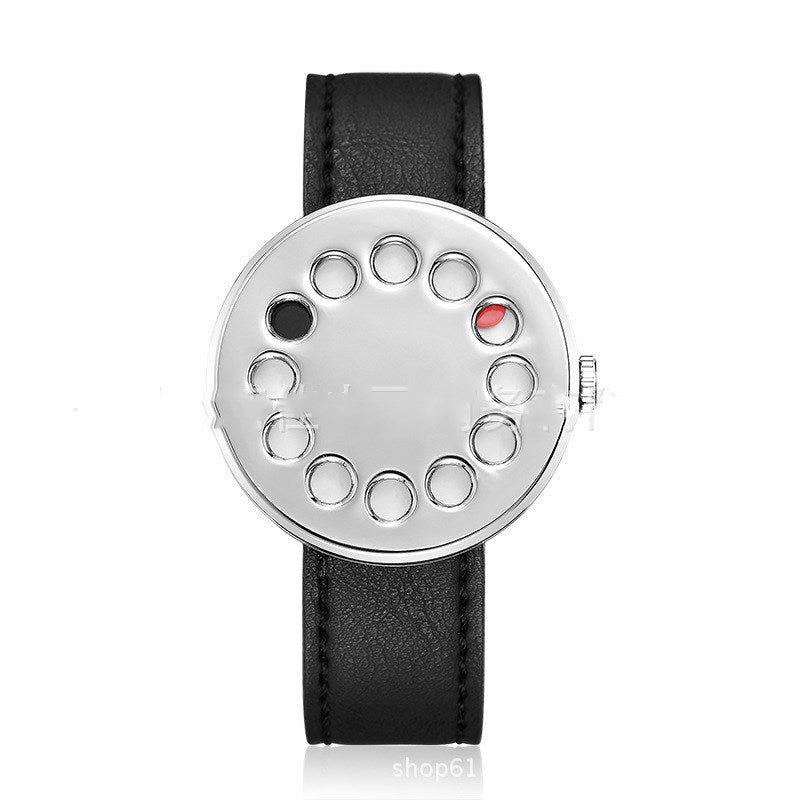 Double-sided hollow belt watch all-match quartz watch