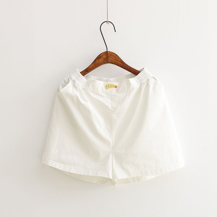 Candy color casual shorts
