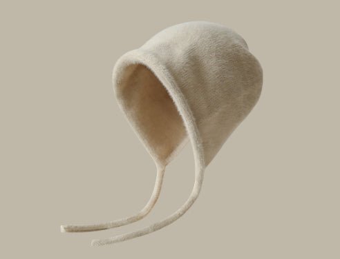 Face Slimming Bucket Hat Warm Knitted Hat Beret