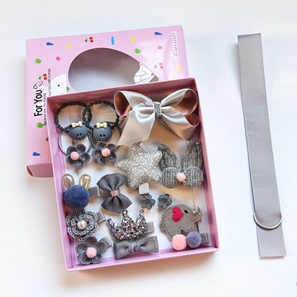 Children's Hair Accessories Crown Girl Hairpin Head Rope Rubber Band