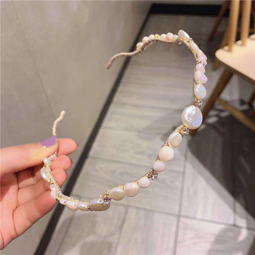 Korean Version of The Forest Fairy Crystal Pearl Hairpin