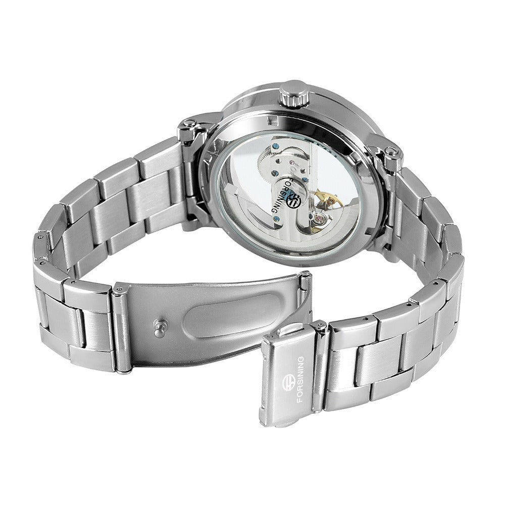 Fashion Double-Sided Hollow Men's Mechanical Watch