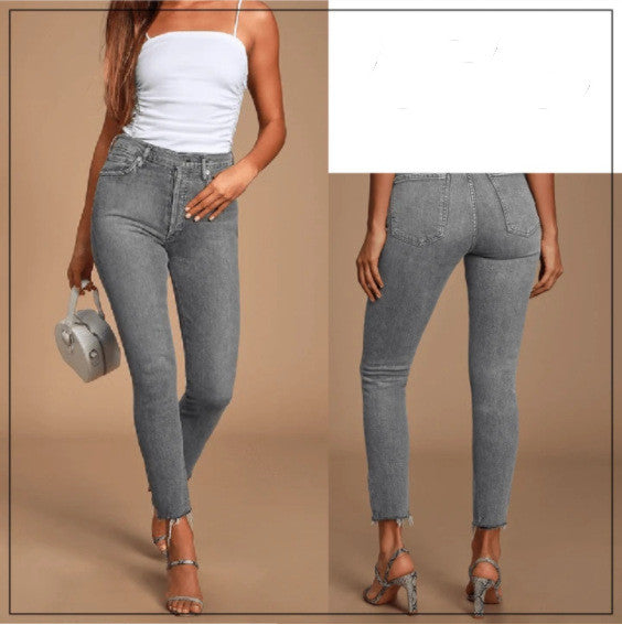 Printed hip elastic high waist leggings