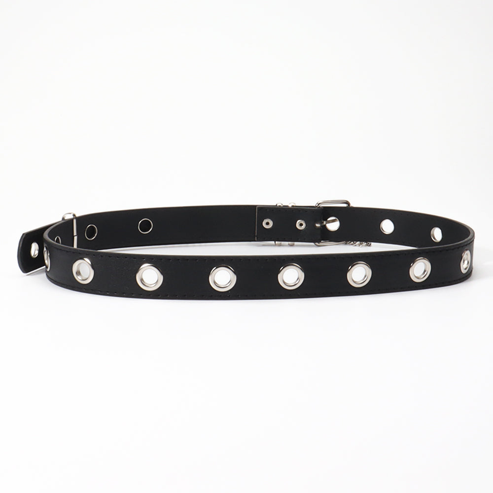 New Men And Women Metal Punk Chain Belt Chain Two-in-one Multi-purpose Hip Hop Dance Club Belt Belt