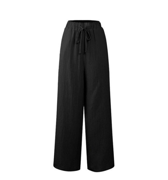 Very beautiful linen pants wide-leg pants