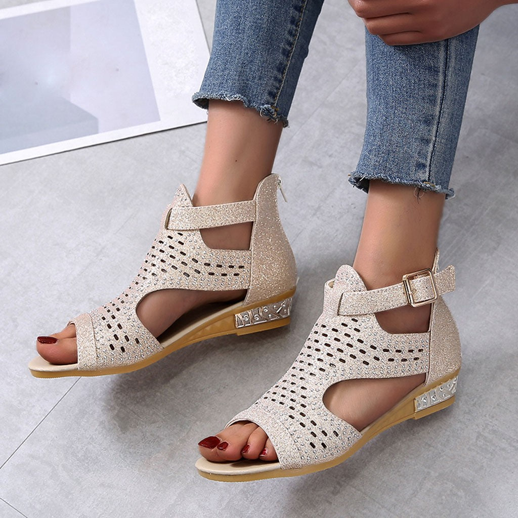Women's oversized Roman sandals