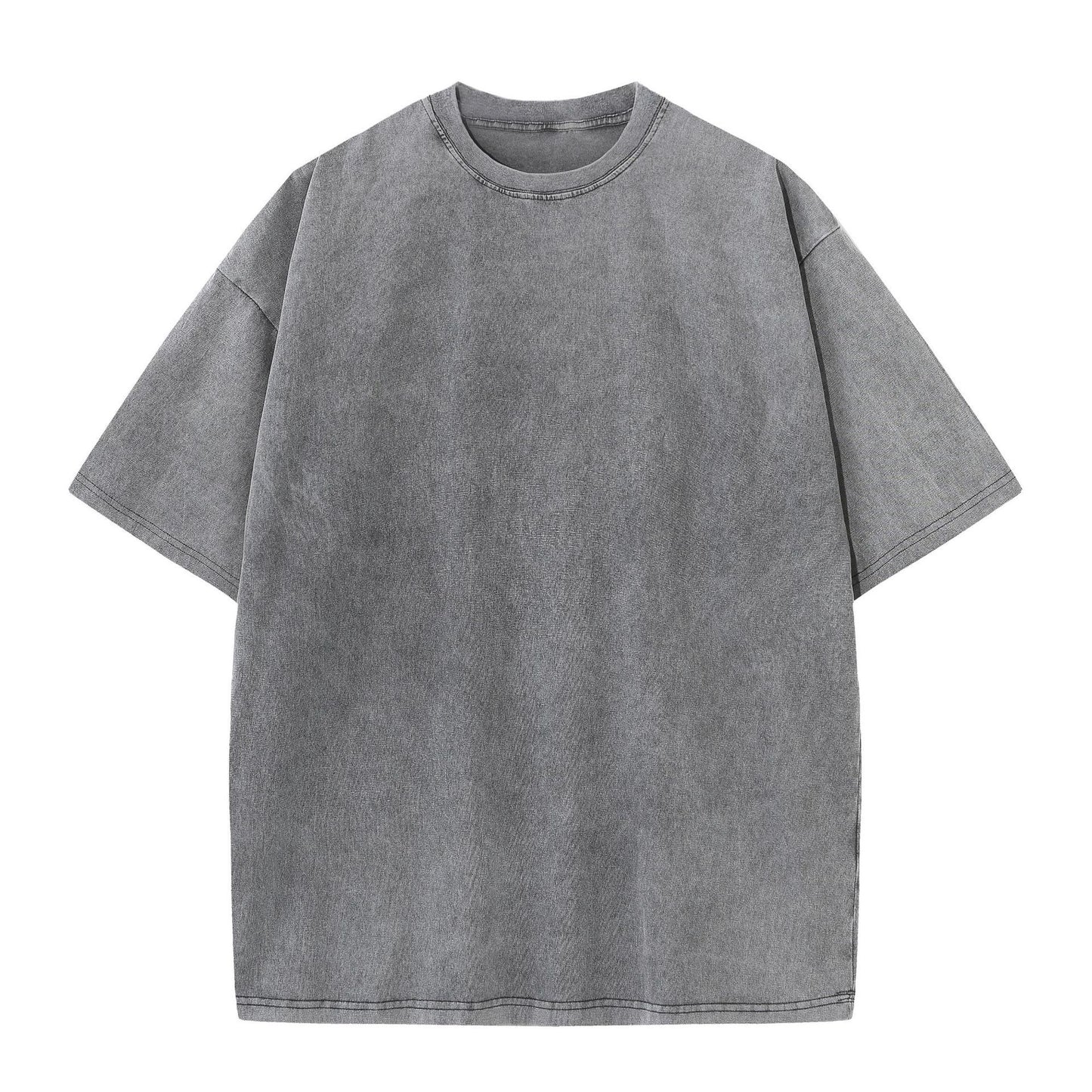 Cotton T Men's And Women's Drop-shoulder Loose Half Sleeve