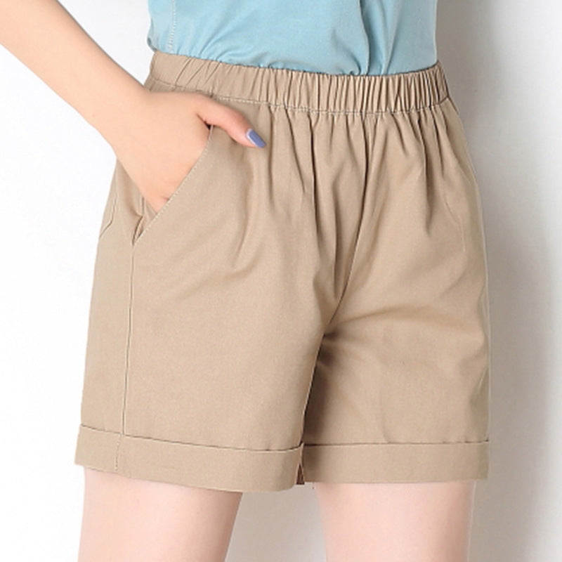 Oversized loose wide-leg home hot pants