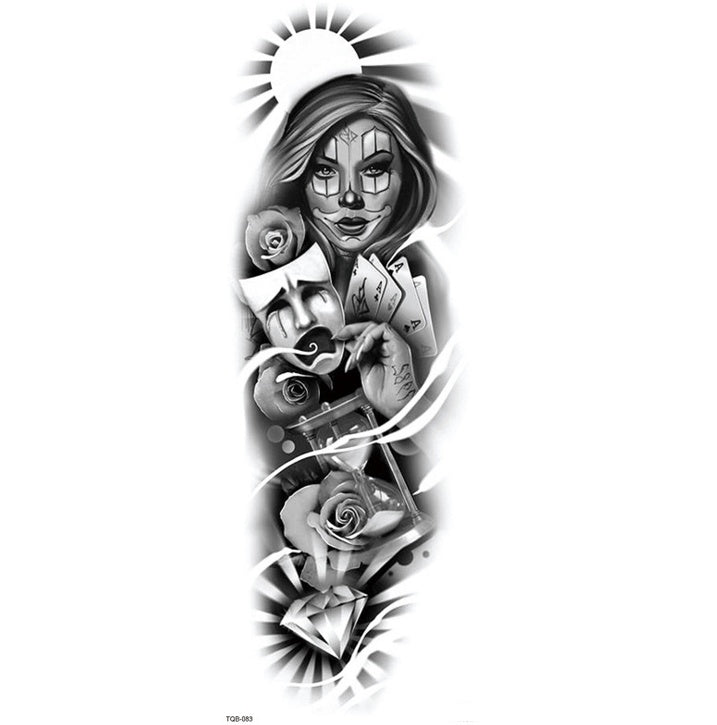 Full arm full arm waterproof tattoo sticker