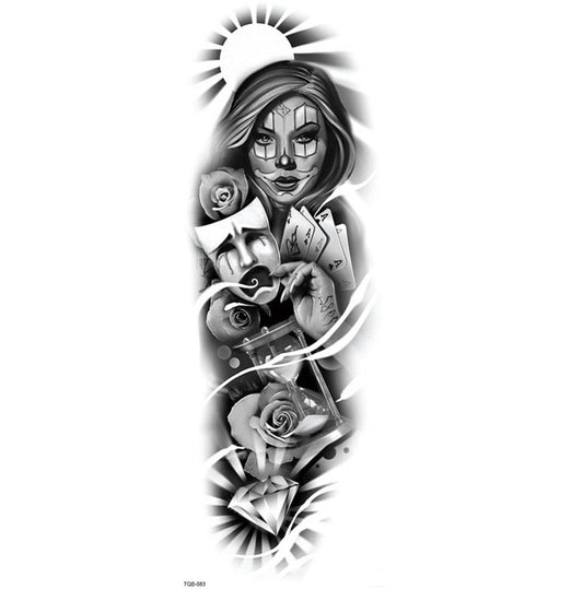 Full arm full arm waterproof tattoo sticker