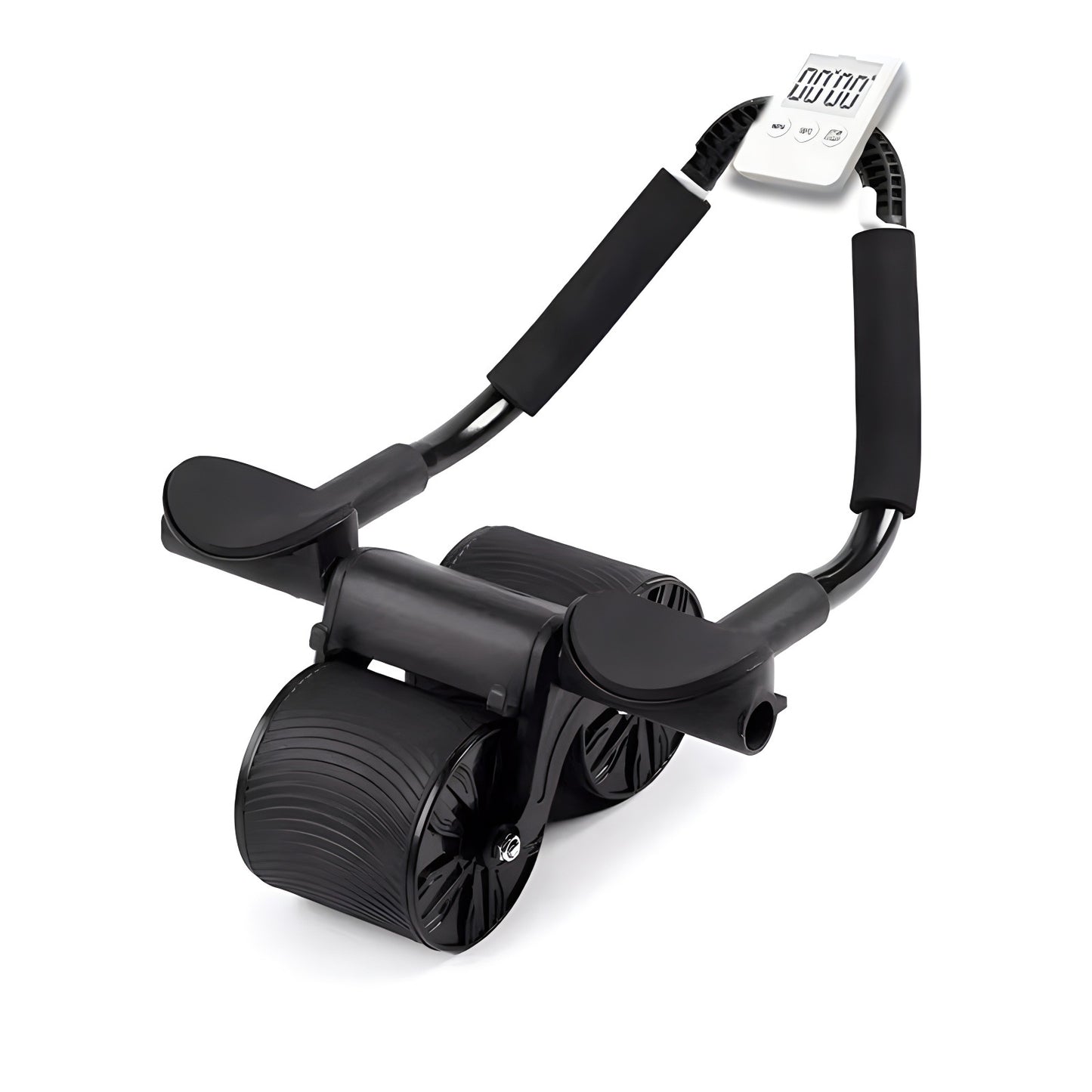 Four-wheel Abdominal Wheel Automatic Rebound Abdominal Muscle Training Firm Abs Thin Belly AB Roller Sports Fitness Equipment