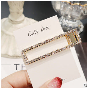 Super Flash Rhinestone Pearl Hairpin