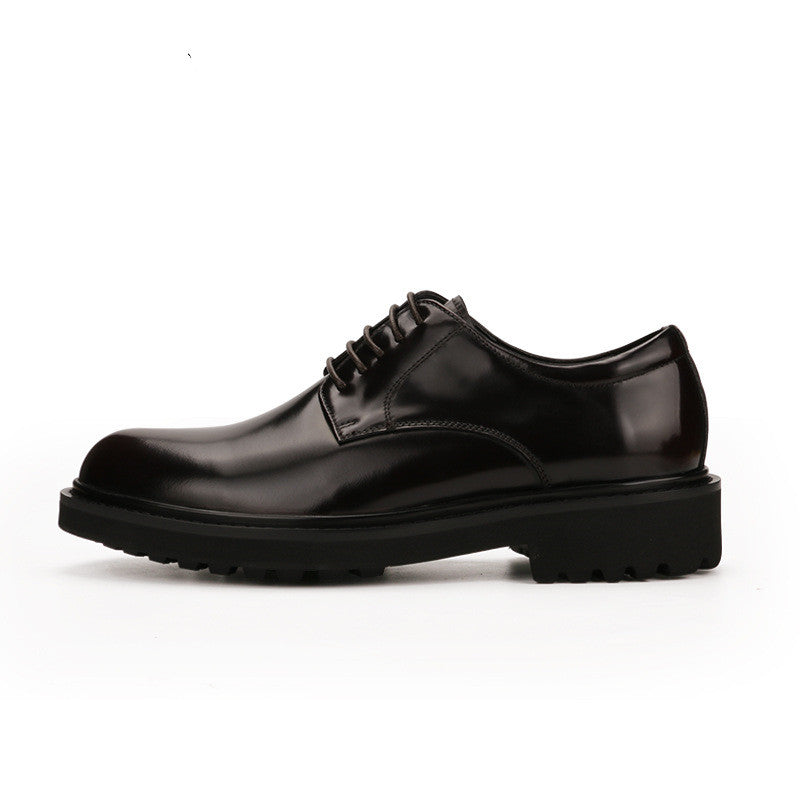 Men's Business Casual Trend All-match Increased Leather Shoes