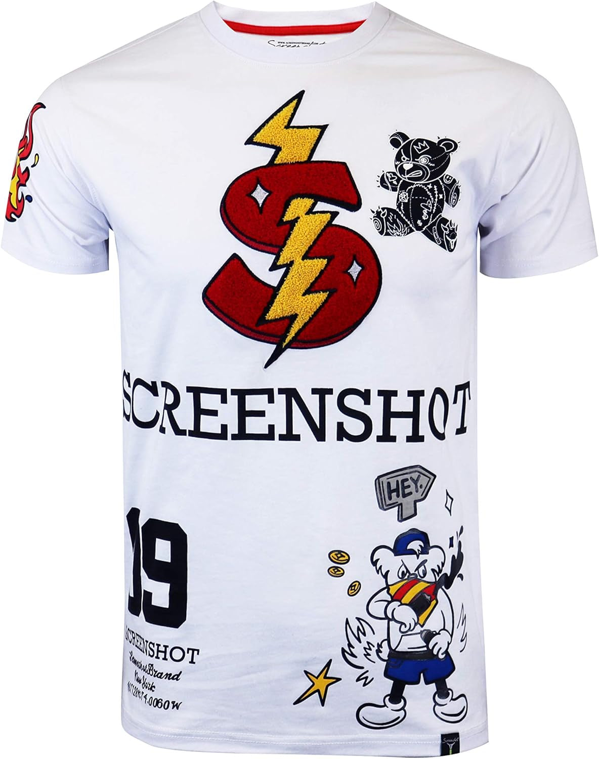 -1202-SS-2 Mens Hipster Hip-Hop Premium Urban Streetwear Latest Animation Fashion T-Shirts