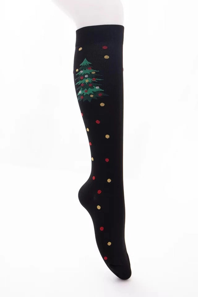 Christmas halloween new compression socks quick-drying breathable adult sports socks
