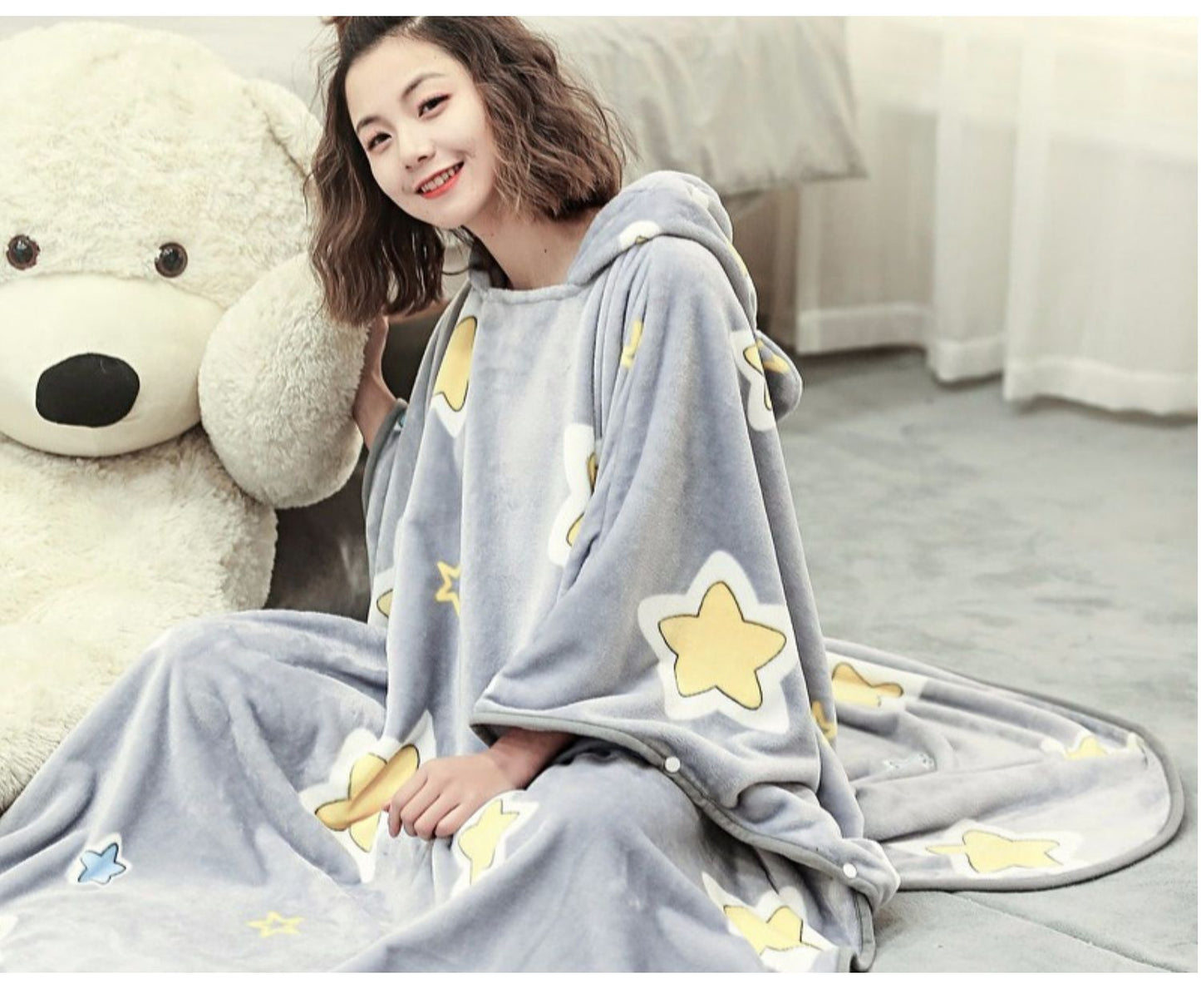 Warm Blanket Long Coral Fleece