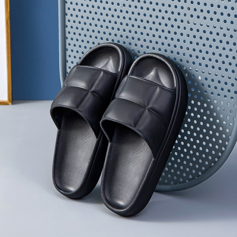 Women's thick-soled summer indoor soft-soled slippers