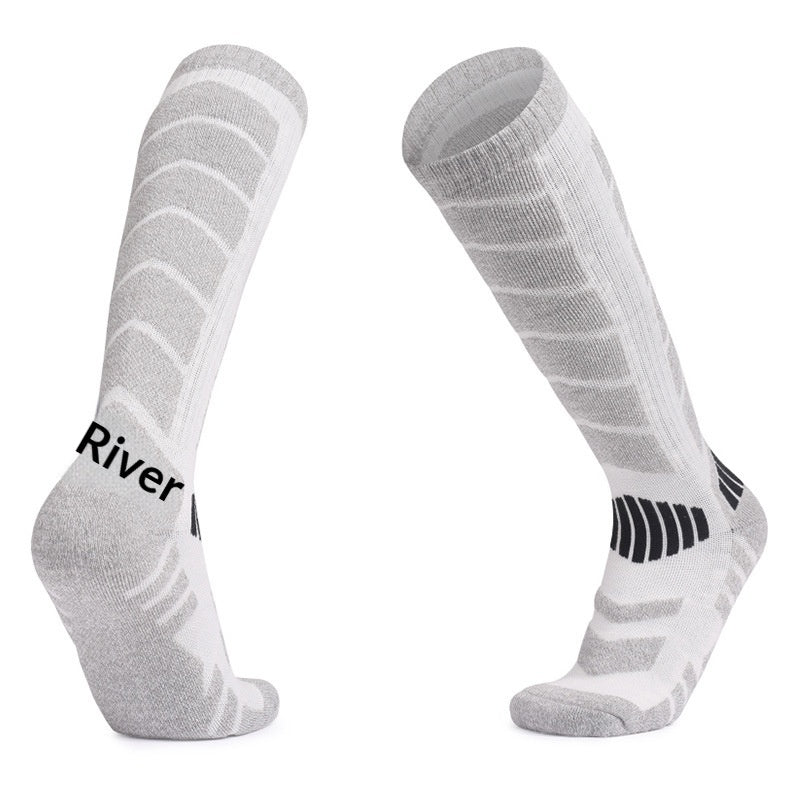 Outdoor Hiking And Mountaineering Merino Wool Socks For Snowy Conditions