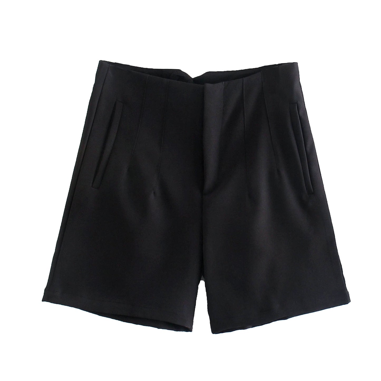 Temperament Simple High Waist Casual Shorts Women