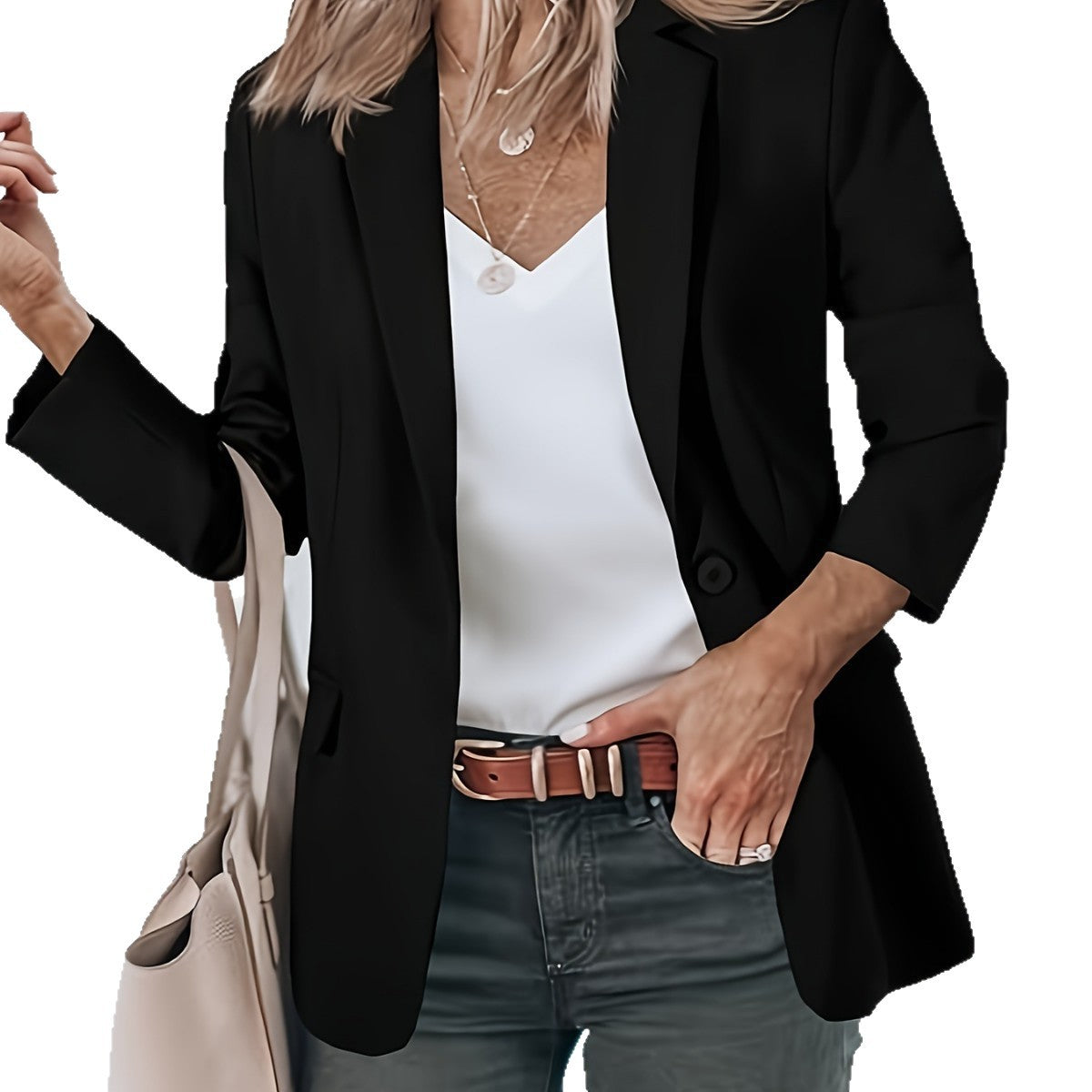 Women's Multi-pocket Fashion Loose High Waist Casual Cargo Pants